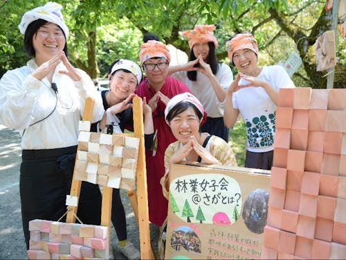 協力隊時代から続けている「林業女子会@さが」