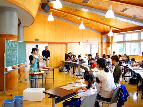 陶芸教室の様子