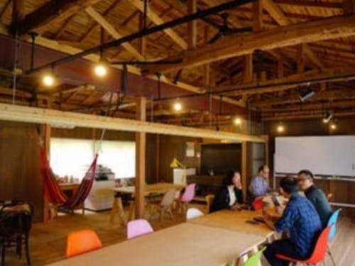 釜石大観音仲見世の空き店舗は事務所兼シェアオフィスとして生まれ変わりました