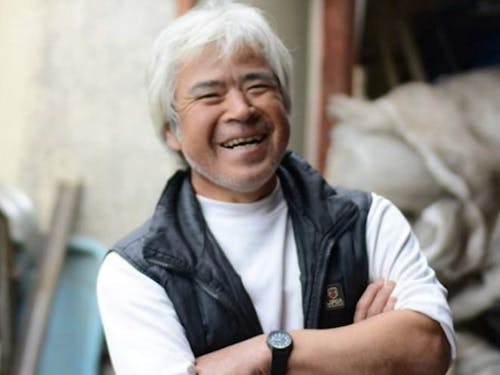 農業研修指導者の藤嶋さん。臼杵市で30年以上有機農業を実践しています。