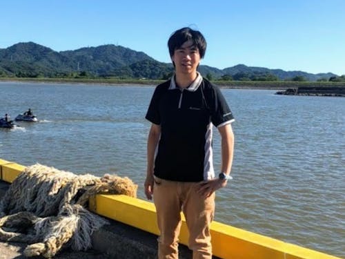 笠岡市に移住して約1年ちょっとを過ごされる寺田さん