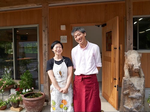 イタリア料理店を開業した石間さんご夫婦