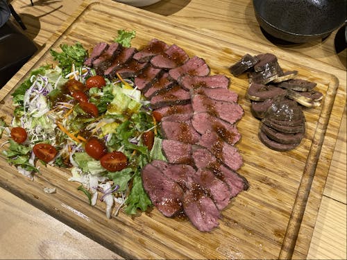 やぶ鹿を使った料理1