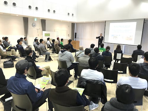 新富町では儲かる農業のヒントを伝えるさまざまなイベントや講座を開催しています。