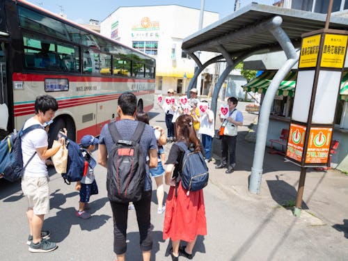 過去イベントのお出迎え風景です。