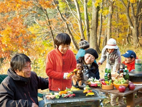 アウトドア環境も充実