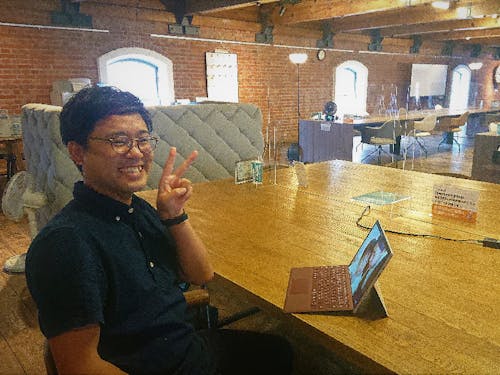 自然な笑顔が難しい管理人