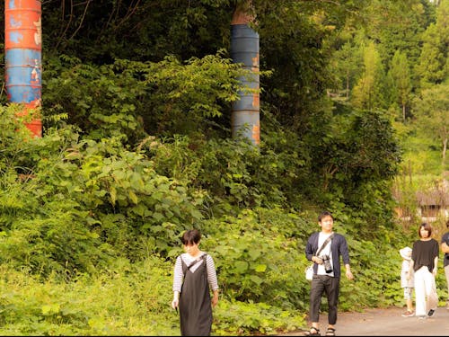 真庭市の再東部にある人口300人の余野(よの)地区はノスタルジックな田舎町。