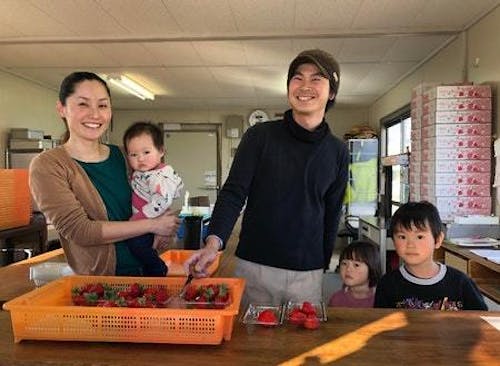 山中 健生氏 TARO(いちごの生産・販売・いちご狩り) 福岡県出身
