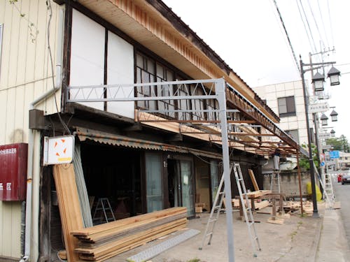 改修中の古民家(1)