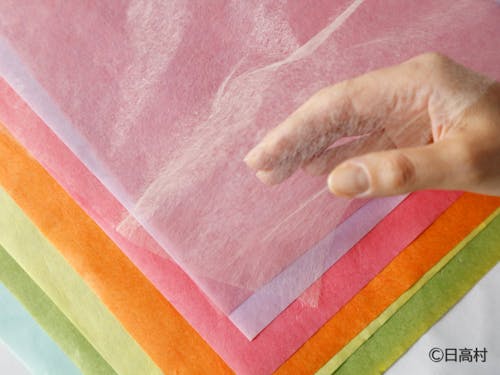 “世界一薄い和紙”を使って日高村を盛り上げてください!