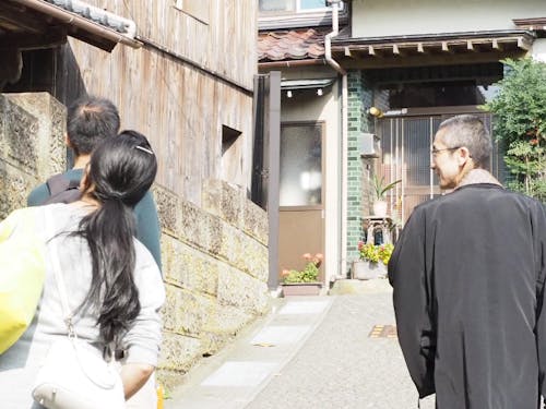 空き家ツアー・ご案内中