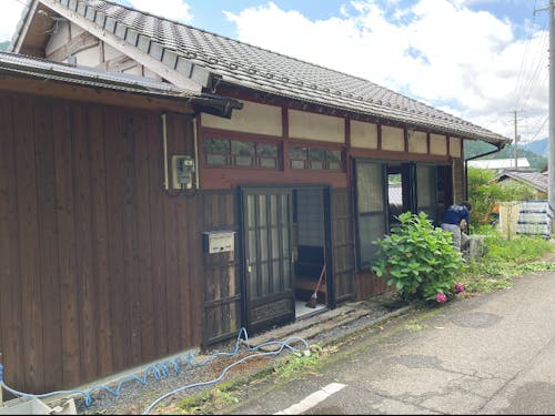 おためし移住住宅の外観