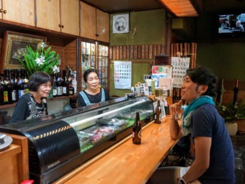 居酒屋ふみのお母さんたちはいつも元気!