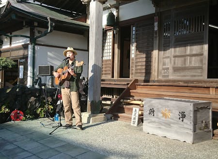 満福寺でのライブ!今年は15組(音楽13組、アート2組)が出演!