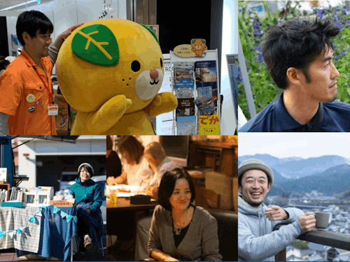 Point１の移住相談コーナーは移住コンシェルジュ・地域おこし協力隊ＯＢが対応