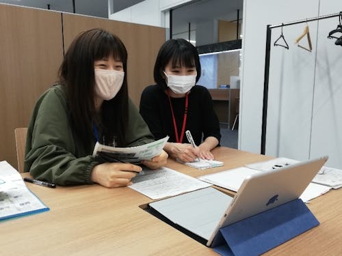 オンライン移住相談の様子