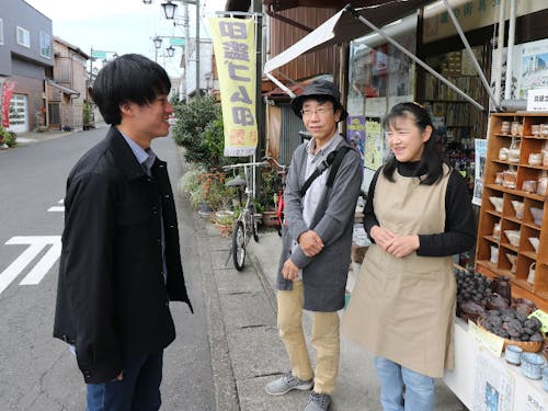 オーナーとともに地域の人と関われます