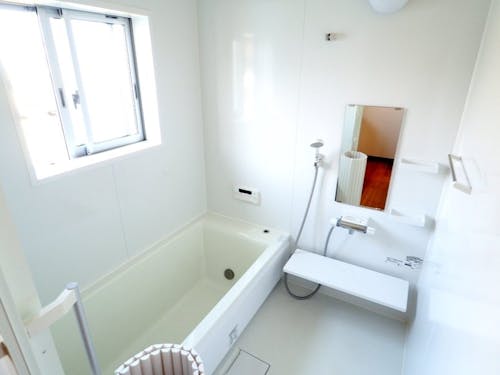 リフォームされた浴室は、とても綺麗です!