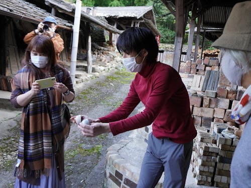 萩焼のやわらかく素朴な風合いはこの土地ならではのもの