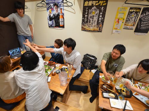 オンラインイベント『人生横丁第二夜』の様子