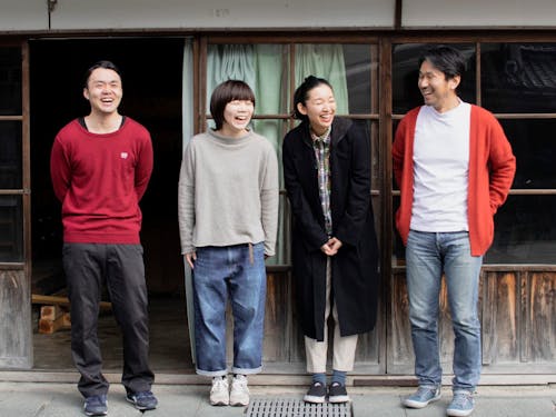 はぎ地域資のみなさん @旧三浦金物店前