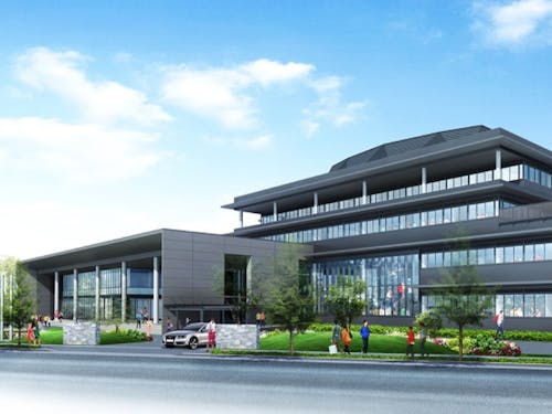 4月に開学する兵庫県立の芸術文化観光専門職大学(完成イメージ)