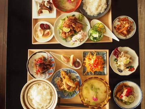 今のランチは定食スタイル