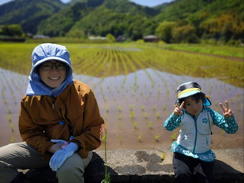 一緒に農作業をやると、楽しいんです。