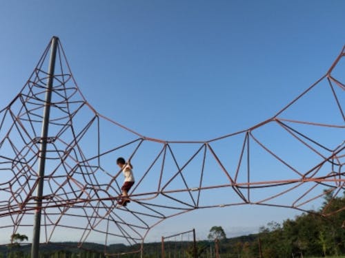 兵庫県立防災公園内の遊具