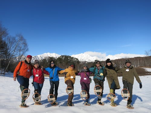 カンジキハイクの様子