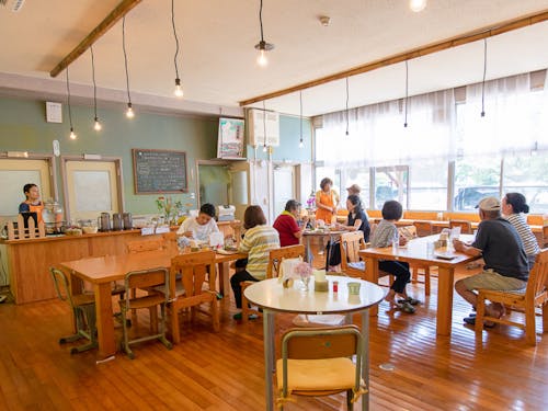 みそぎの里カフェ事業の様子