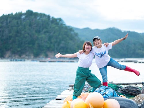 漁業系移住女子と一緒に!