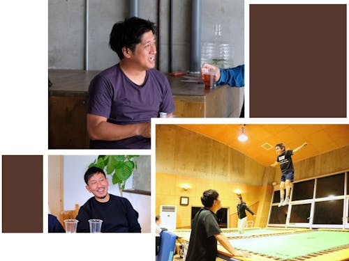 役員メンバーとスポーツクラブ