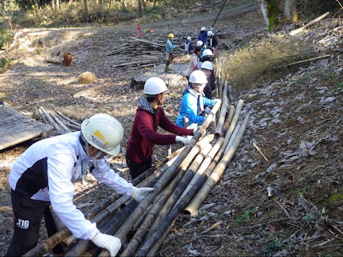 環境整備の様子です!