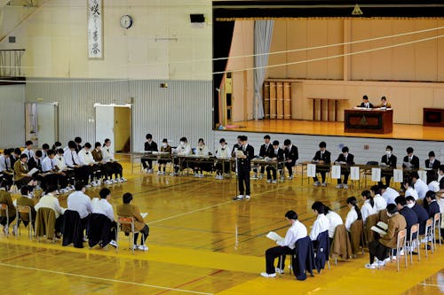 ”日本一礼儀正しい学校” 生徒会活動