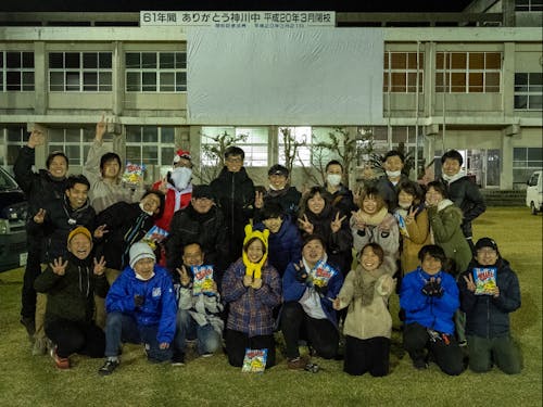 ドライブインシネマ終了後の写真