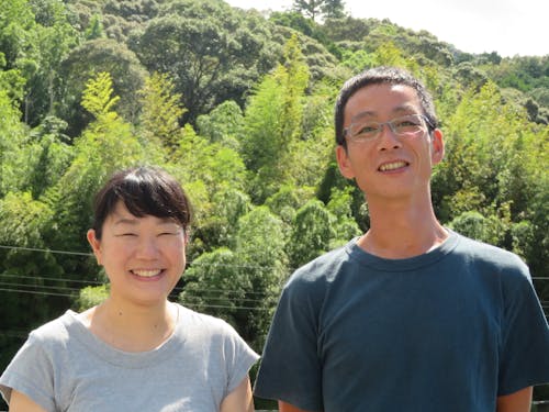 軽部英生さん、菜美子さん