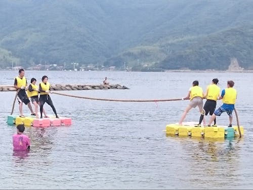 海上綱引き大会の企画・運営