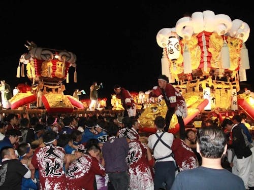 秋のちょうさ祭り