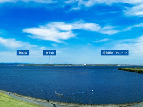 富士山も見えます！（お部屋からの眺望）