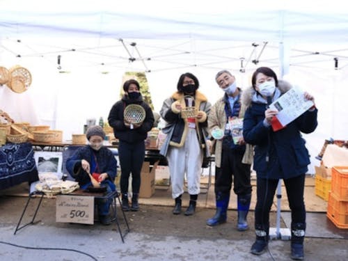 地域おこし協力隊による「地域の担い手文化彩」の様子