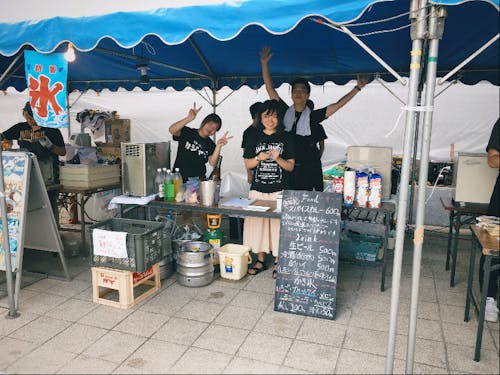 イベント出店の時の様子
