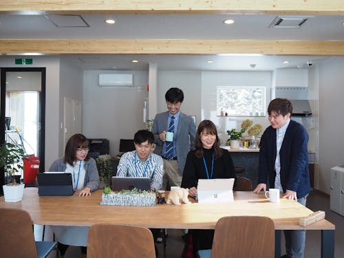 一緒に働くICT推進室メンバーです!