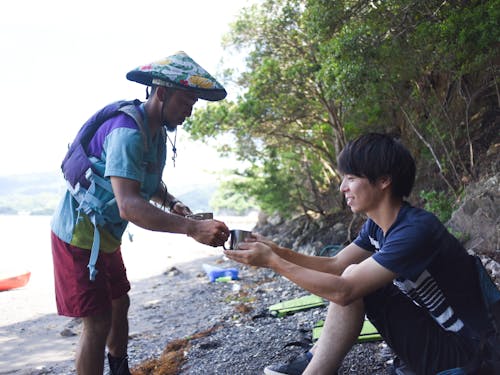 カヤックインストラクターとしての活動イメージ