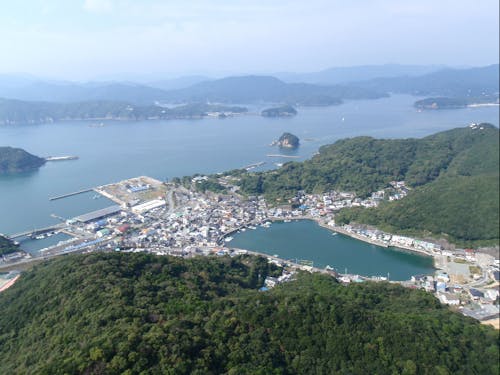 山藤さんの加工場がある宿浦集落