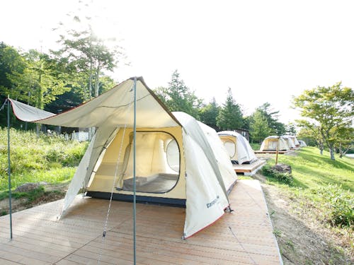運営予定のキャンプ施設