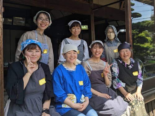 古民家利活用イベント(木下隊員と地域住民) 古民家利活用イベント(木下隊員と地域住民)