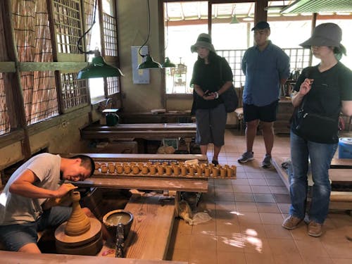 唐津焼の窯元見学