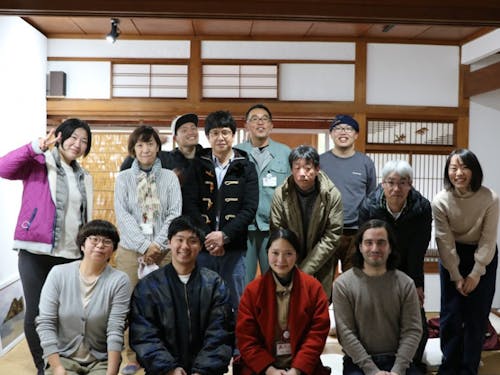 地域おこし協力隊研修 さぬきの輪の集いin直島の集合写真